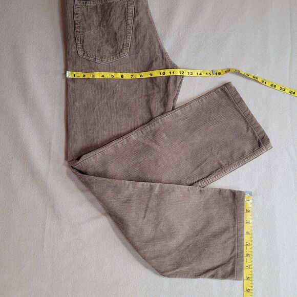 CARRERA Italy Jeans Brown Corduroy Mens 700 Regular Straight 33x28.5 Preppy - Picture 5 of 10